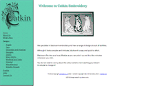 Desktop Screenshot of catkinembroidery.com