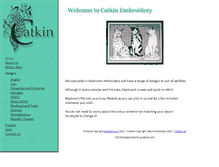 Tablet Screenshot of catkinembroidery.com